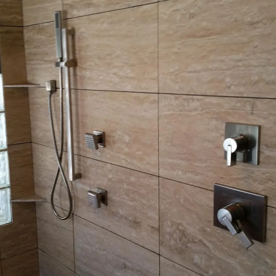 Shower fixture installation for Frozen Pipe Repair in High Point